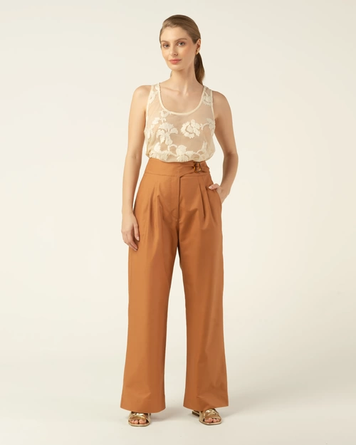Calça Água Caramelo