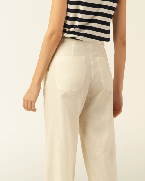 Calça Caminhos Linho Off