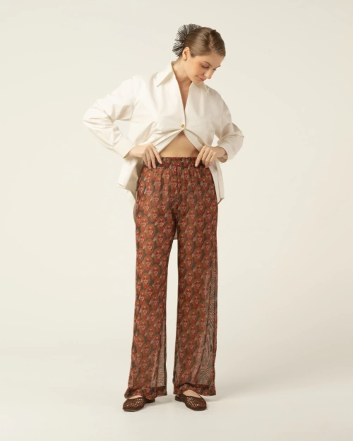 Calça Tule Bardot