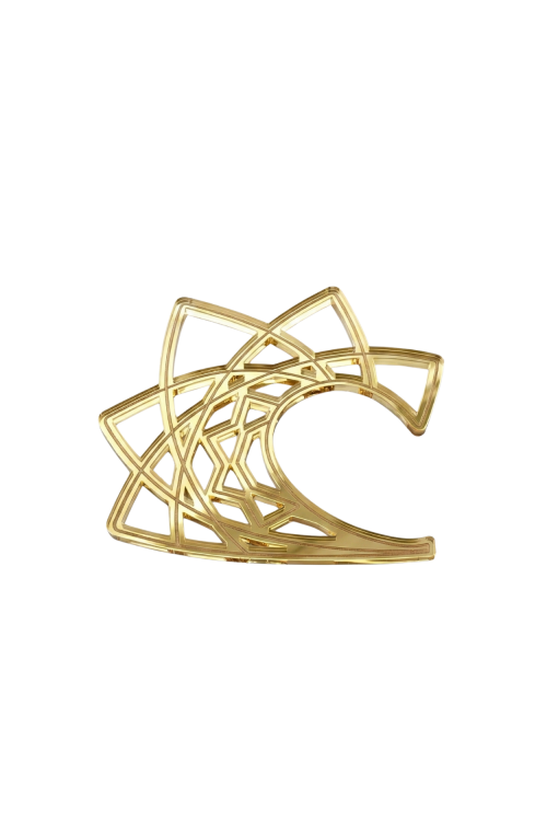 Ear Cuff Lu�za Mahin Antial�rgico | Arte e Legado