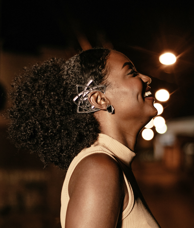 Ear Cuff Lu�za Mahin Antial�rgico | Arte e Legado