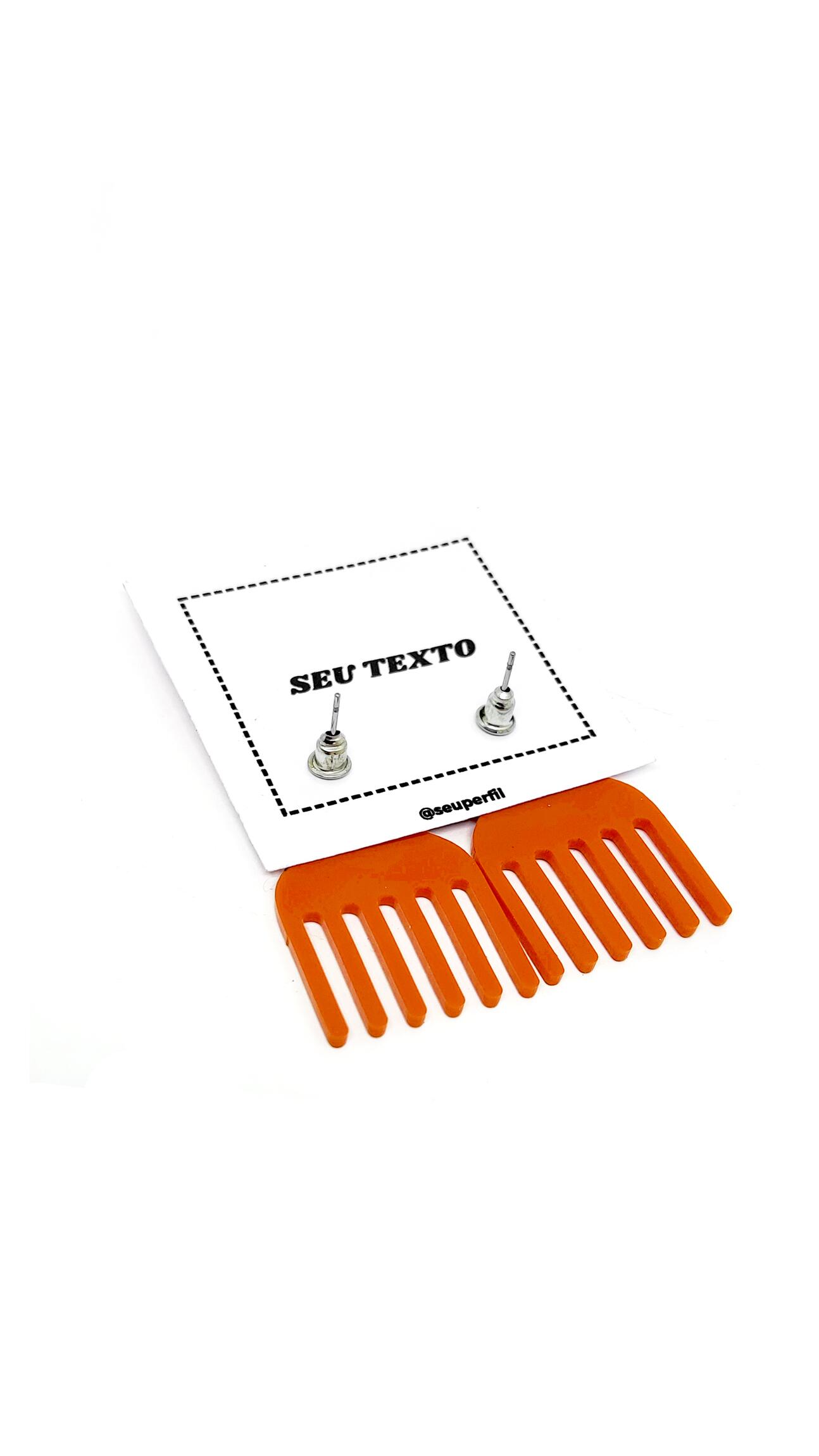 Combo de Brincos Mimo - Pente Garfo