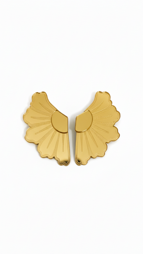 Brinco Ear Jacket Aqualtune | Flor de Hibisco