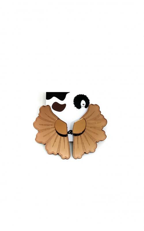 Brinco Ear Jacket Aqualtune | Flor de Hibisco