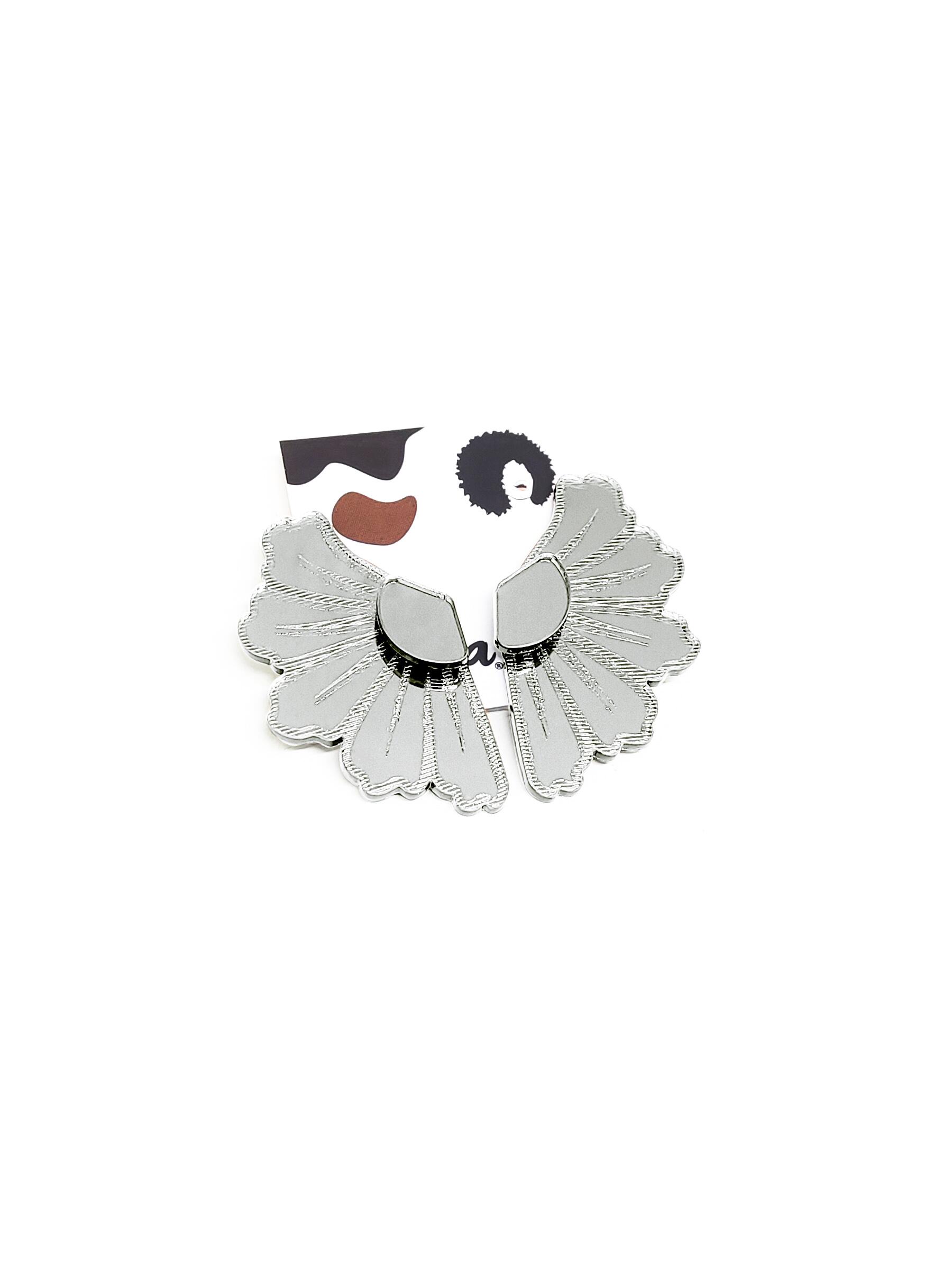 Brinco Ear Jacket Aqualtune | Flor de Hibisco