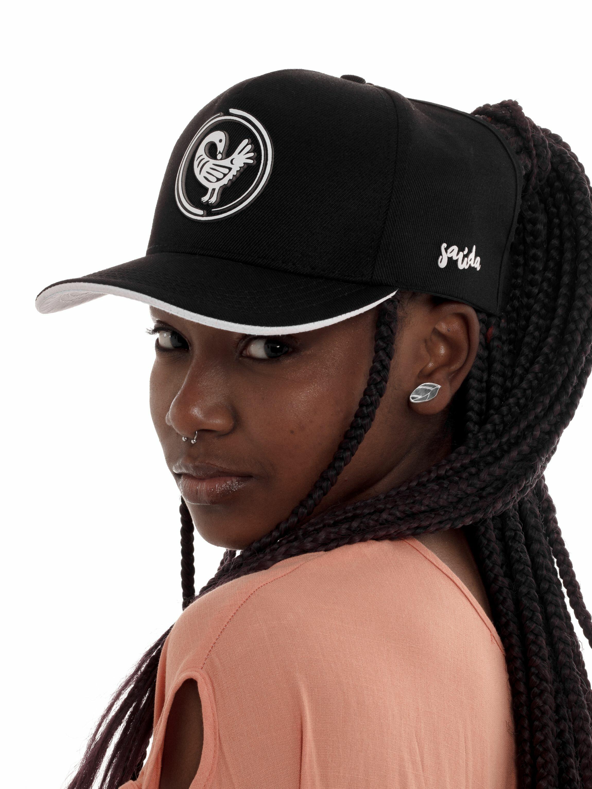 Bon� SANKOFA Collab Sa�da Afro x Kabelera - ideal para dreads, tran�as , crespos e cacheados