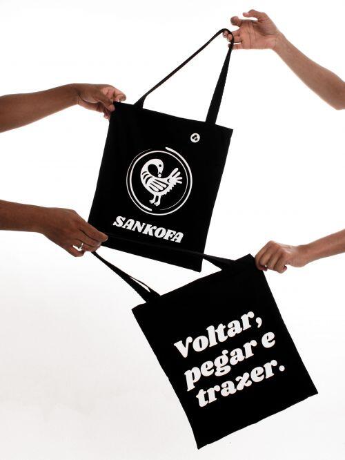 Ecobag Sankofa Collab Sustentável - Bolsa Ecológica para Compras e Uso Diário