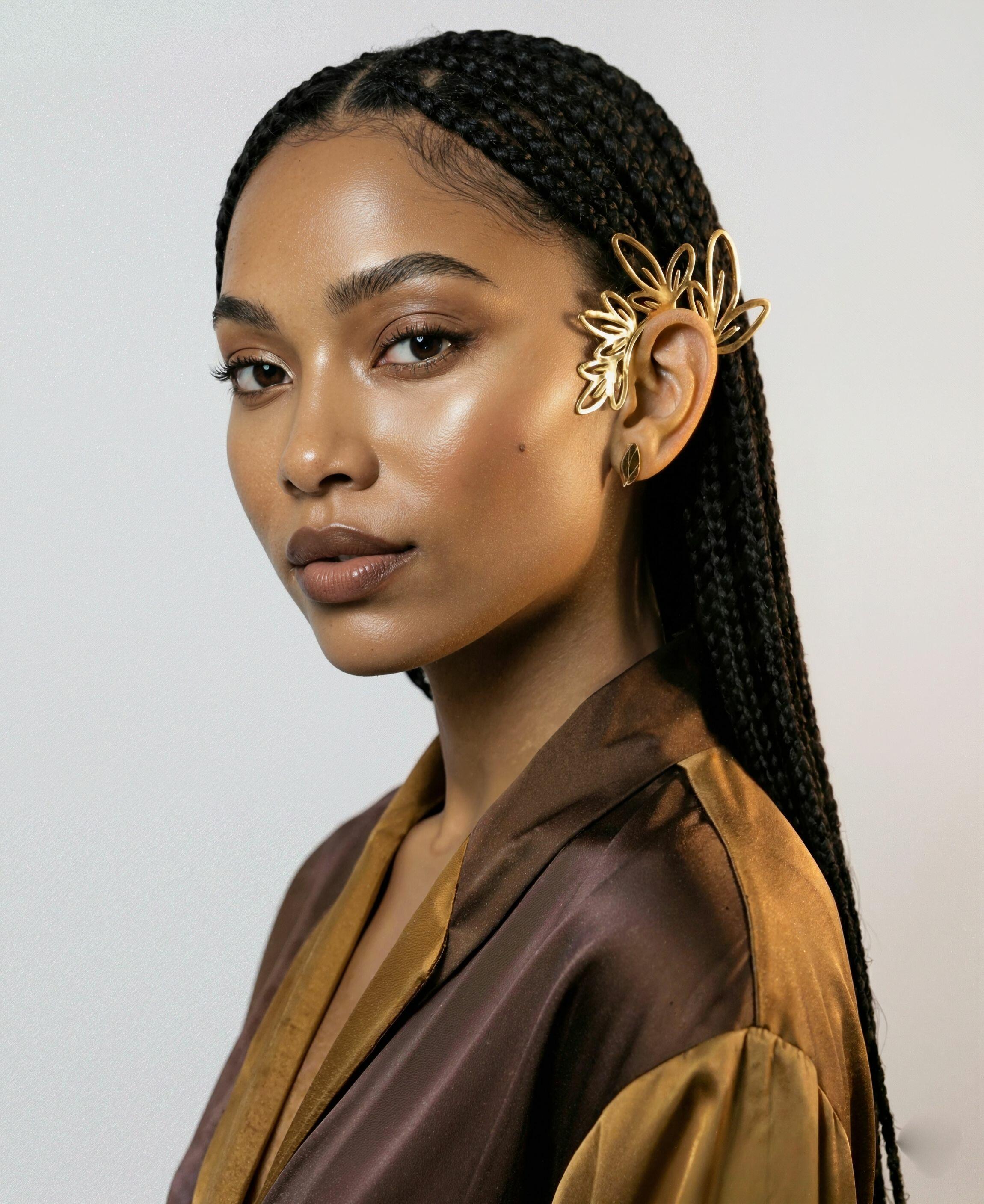 Ear Cuff Arruda Antial�rgico | Prote��o e Delicadeza
