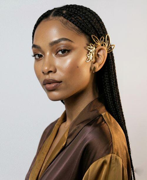Ear Cuff Arruda Antial�rgico | Prote��o e Delicadeza