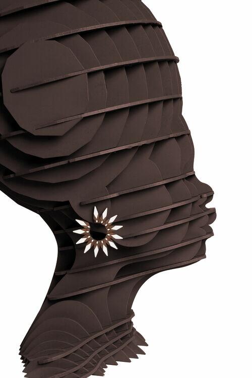 Afro Escultura V� Tonha
