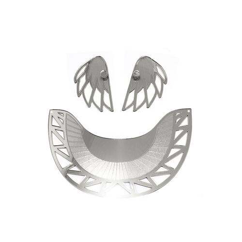 Conjunto Ramonda | Colar e Brincos inspirados em Wakanda