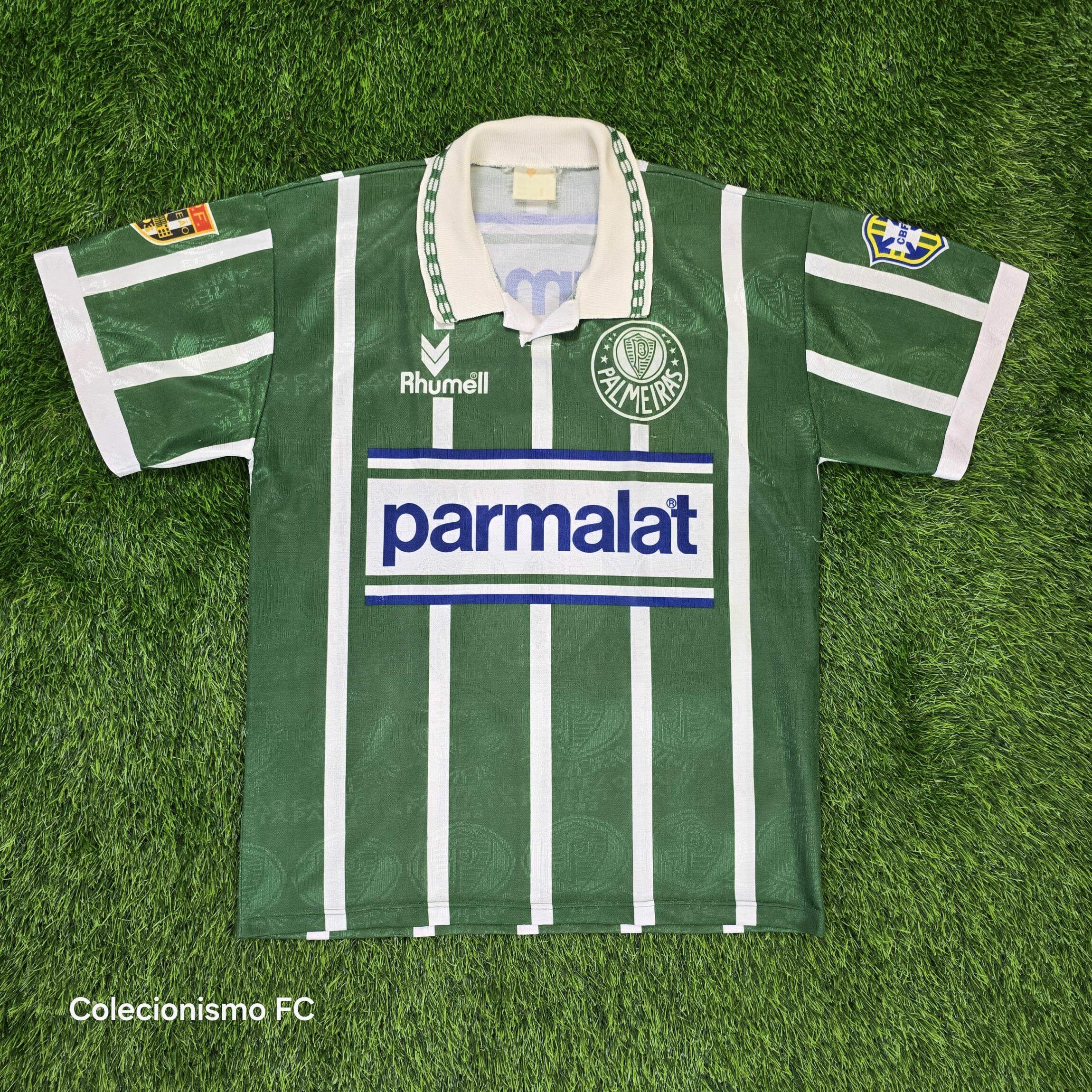 Comprar Camisa ORIGINAL Palmeiras Rhumell Parmalat 1993/1994 Verde