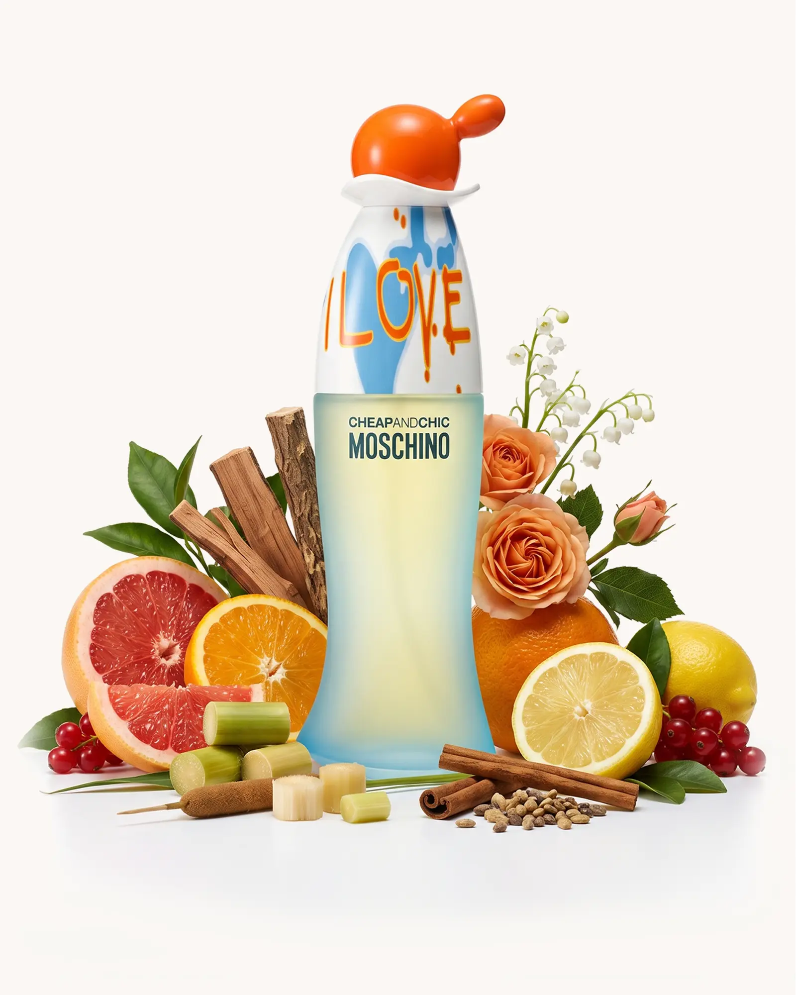 新品　MOSCHINO CHEAP AND CHIC 100ml アイラブラブ Cheap & Chic I Love Love Moschino - Floral Frutado - a partir de R
